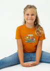 T-shirt "Oh how beautiful Bavaria is" - orange (children's)