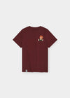 T-Shirt "Pumuckl lacht" - dunkelrot (Kinder)