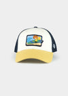 Cap "Pumuckl surft" - multi (curved)