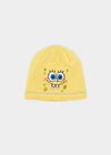 Kleinkinder Beanie "Spongebob: grinst" - gelb