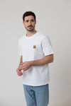 T-shirt "Pumuckl surfs" - white
