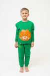 Jogging set "Pumuckl" - dark green (children's)