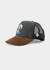 Cap "Popeye" - dark gray (curved)