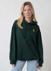 Hoodie "Peanuts: Ned mid mir" - dunkelgrün
