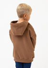 Hoodie "Tiger&Bear" - brown (children)